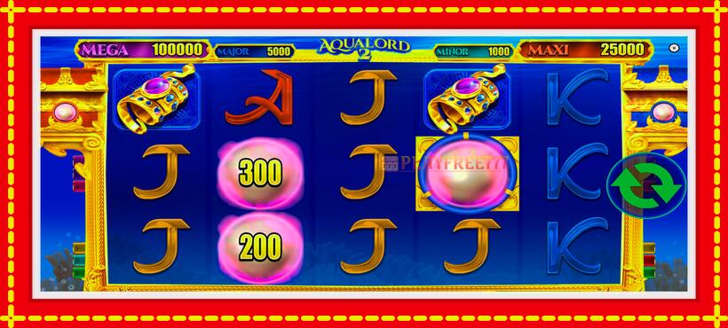 Slot machine Aqua Lord 2 with access to free game online, picture 2