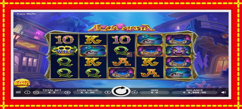 Slot machine Aqua Mafia with access to free game online, picture 2