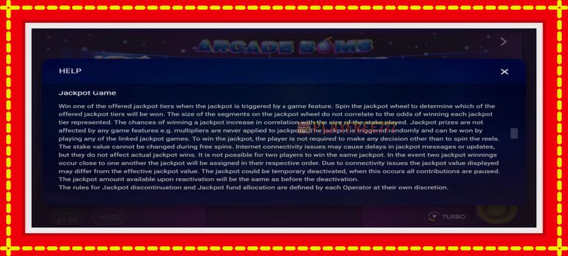 Slot machine Arcade Bomber with access to free game online, picture 7