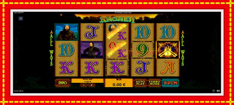 Slot machine Archer with access to free game online, picture 2