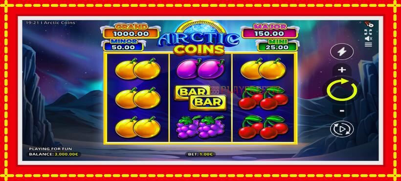 Slot machine Arctic Coins with access to free game online, picture 2