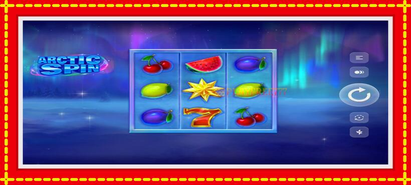 Slot machine Arctic Spin with access to free game online, picture 1