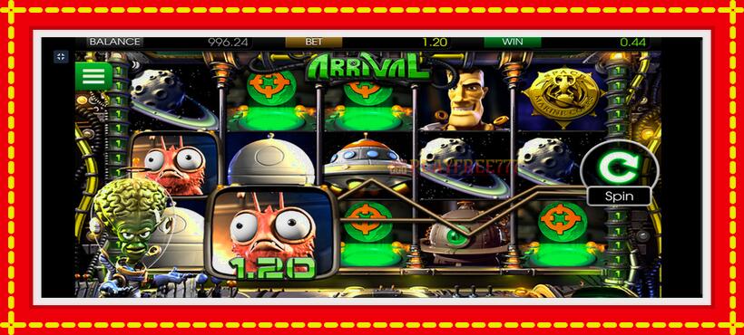 Slot machine Arrival with access to free game online, picture 4