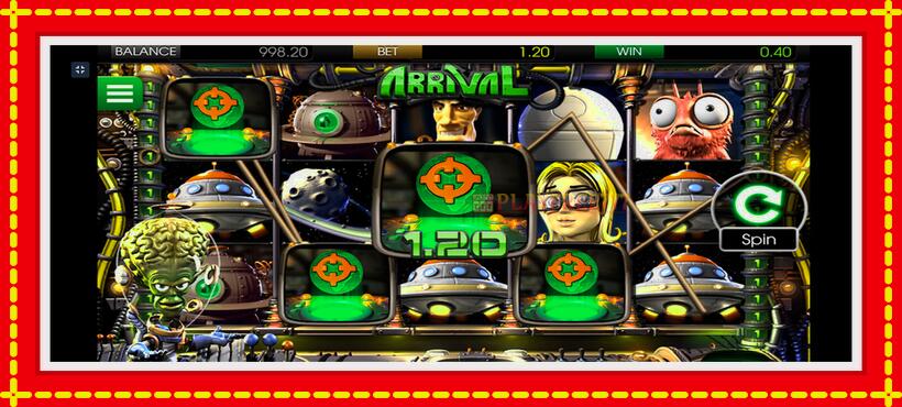 Slot machine Arrival with access to free game online, picture 8