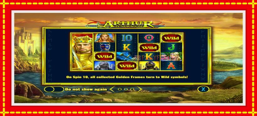 Slot machine Arthur Pendragon with access to free game online, picture 2