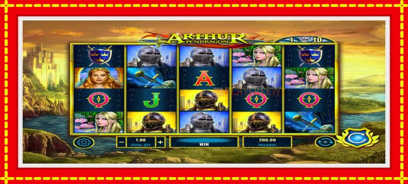 Slot machine Arthur Pendragon with access to free game online, picture 4