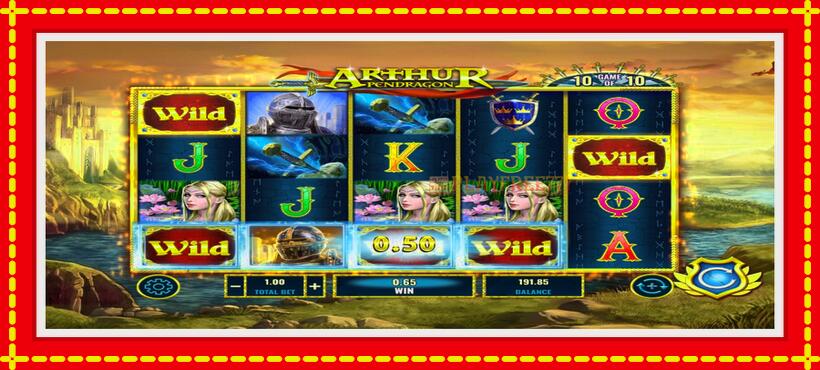 Slot machine Arthur Pendragon with access to free game online, picture 5