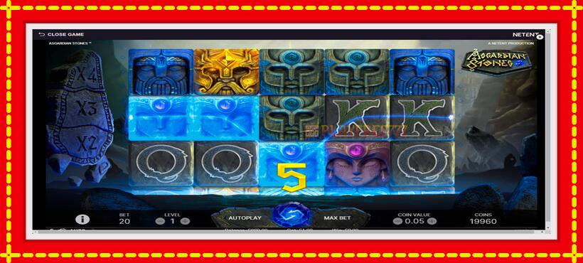 Slot machine Asgardian Stones with access to free game online, picture 2