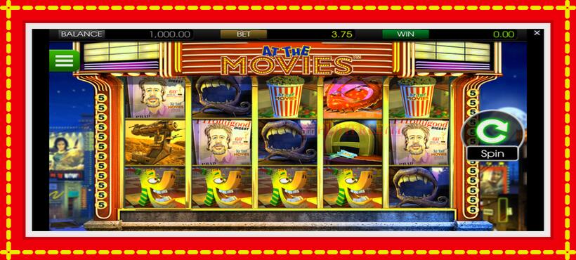 Slot machine At the Movies with access to free game online, picture 1