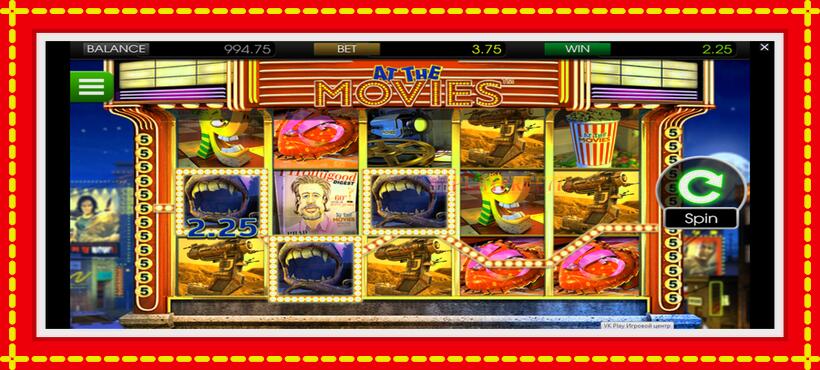 Slot machine At the Movies with access to free game online, picture 2