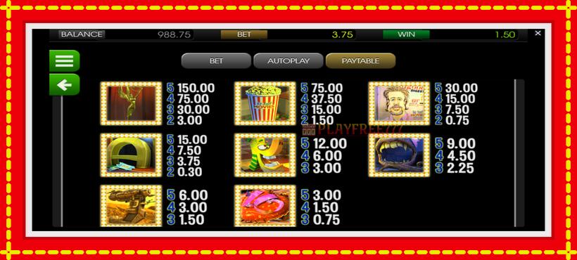 Slot machine At the Movies with access to free game online, picture 4