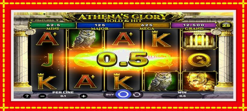 Slot machine Athenas Glory Hold & Hit with access to free game online, picture 2