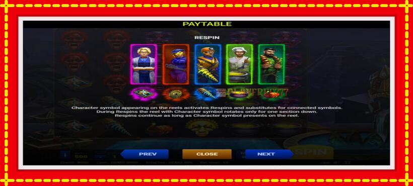 Slot machine Atlantis with access to free game online, picture 4