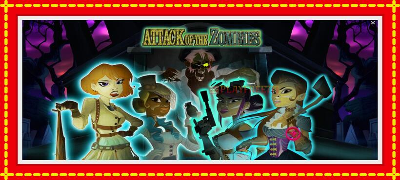 Slot machine Attack of the Zombies with access to free game online, picture 1