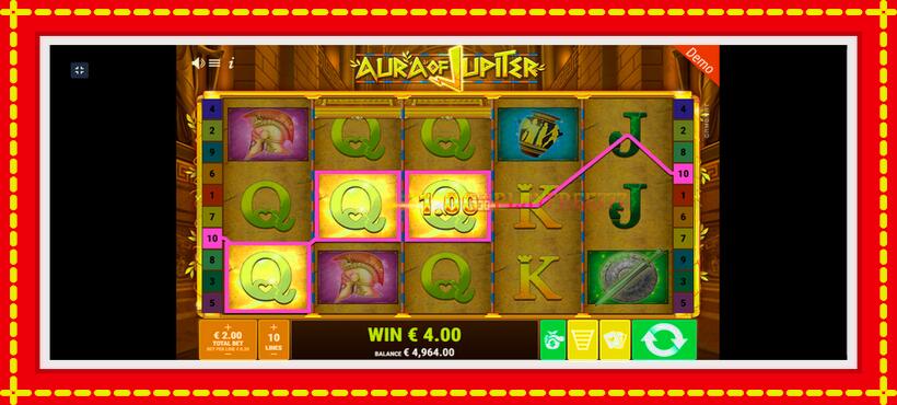 Slot machine Aura of Jupiter with access to free game online, picture 4