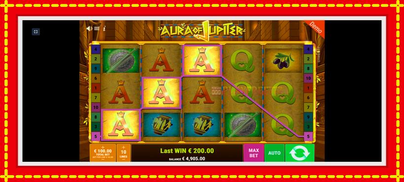 Slot machine Aura of Jupiter with access to free game online, picture 6