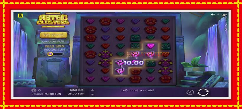 Slot machine Aztec Clusters with access to free game online, picture 4