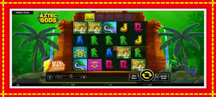 Slot machine Aztec Gods with access to free game online, picture 2