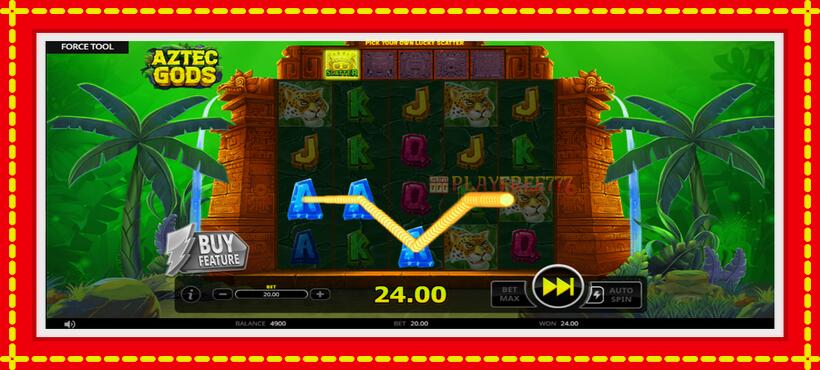 Slot machine Aztec Gods with access to free game online, picture 3