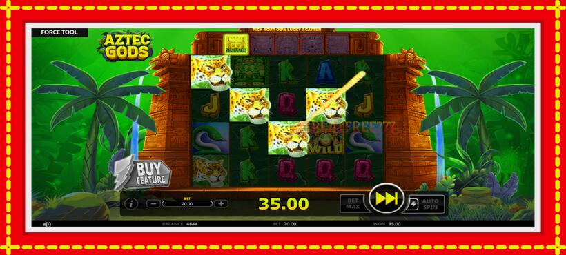 Slot machine Aztec Gods with access to free game online, picture 4