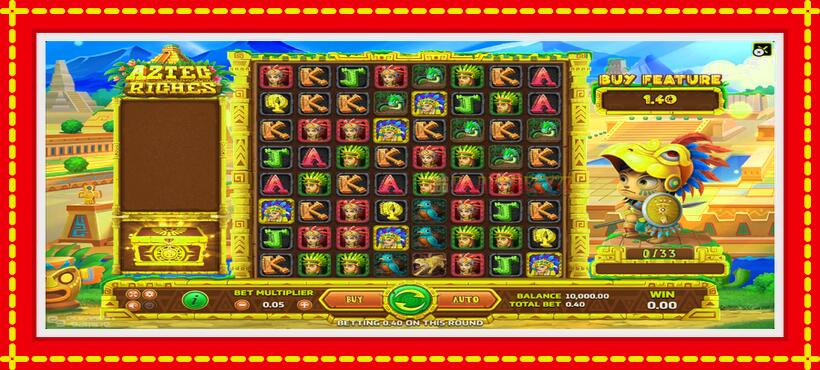 Slot machine Aztec Riches with access to free game online, picture 2