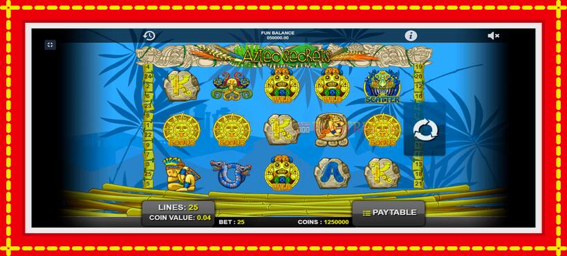 Slot machine Aztec Secrets with access to free game online, picture 1