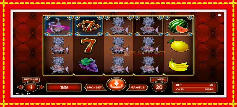 Slot machine Bahamut Star 20 Lines with access to free game online, picture 4