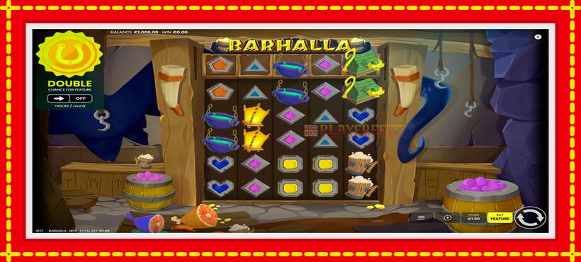 Slot machine Barhalla with access to free game online, picture 1