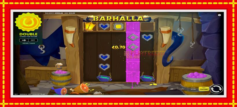 Slot machine Barhalla with access to free game online, picture 2