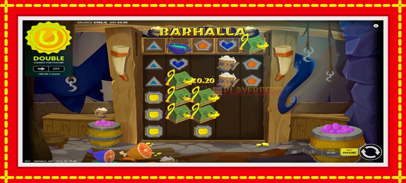 Slot machine Barhalla with access to free game online, picture 3