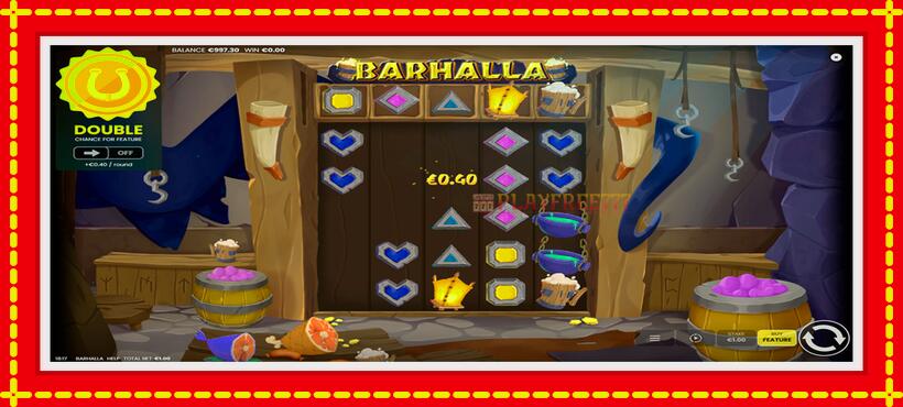 Slot machine Barhalla with access to free game online, picture 4