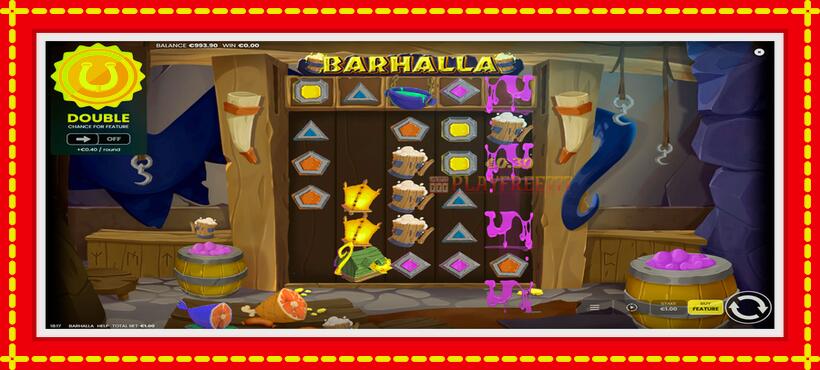 Slot machine Barhalla with access to free game online, picture 5