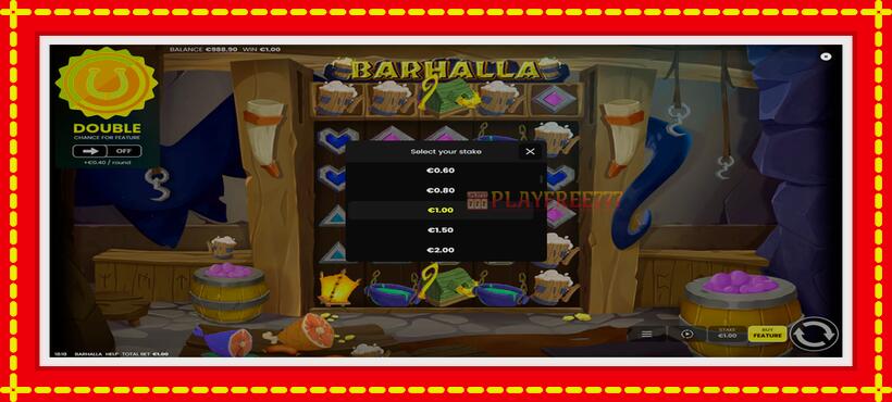 Slot machine Barhalla with access to free game online, picture 6