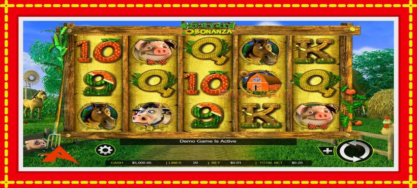 Slot machine Barnyard Bonanza with access to free game online, picture 1