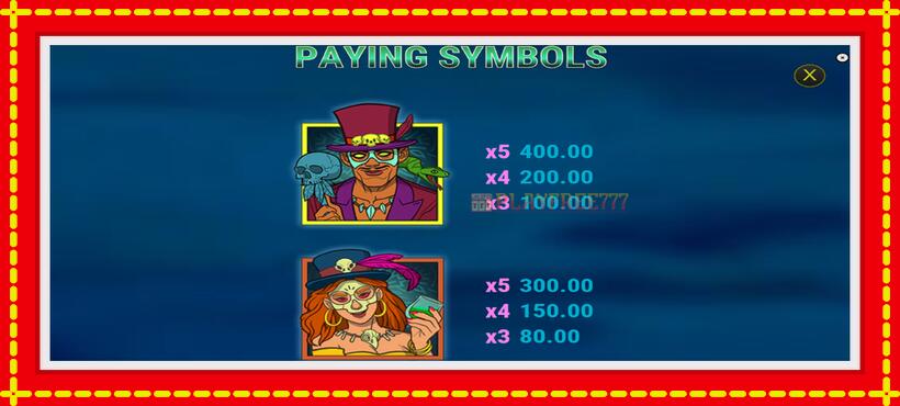 Slot machine Baron Lord of Saturday with access to free game online, picture 6