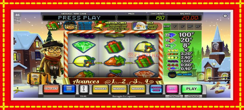 Slot machine Barragan en Laponia with access to free game online, picture 2