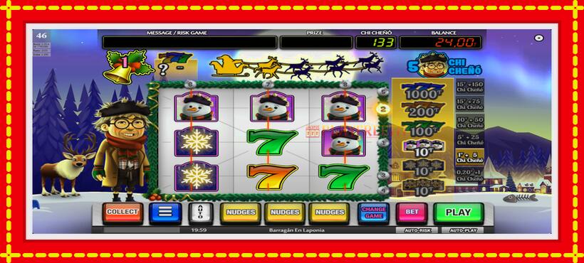 Slot machine Barragan en Laponia with access to free game online, picture 4