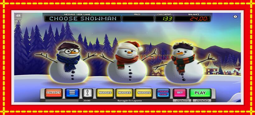 Slot machine Barragan en Laponia with access to free game online, picture 5