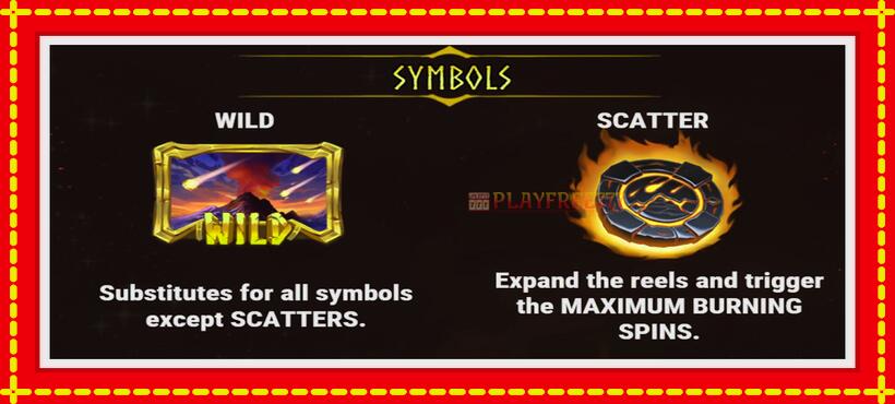 Slot machine Beasts of Fire Maximum with access to free game online, picture 5