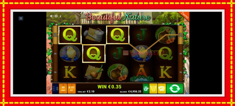 Slot machine Beautiful Nature with access to free game online, picture 5