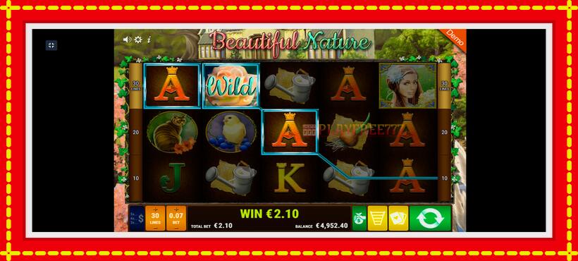 Slot machine Beautiful Nature with access to free game online, picture 6