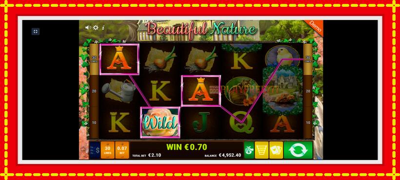 Slot machine Beautiful Nature with access to free game online, picture 7