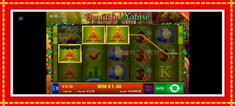 Slot machine Beautiful Nature with access to free game online, picture 10