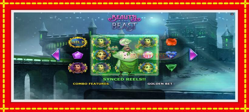 Slot machine Beauty and the Beast with access to free game online, picture 1