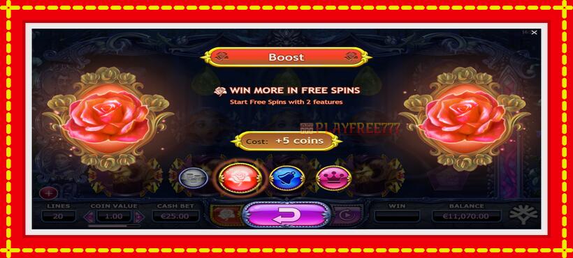 Slot machine Beauty and the Beast with access to free game online, picture 6