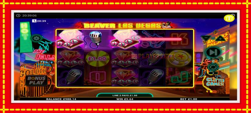 Slot machine Beaver Las Vegas with access to free game online, picture 4