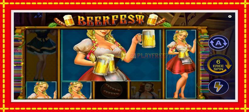 Slot machine BeerFest with access to free game online, picture 2