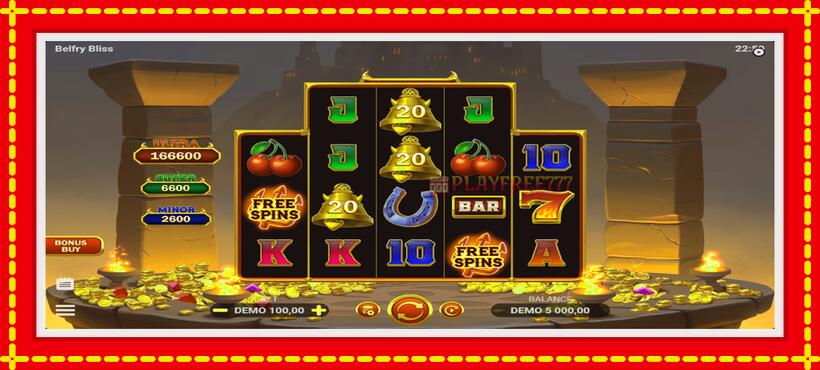 Slot machine Belfry Bliss with access to free game online, picture 2