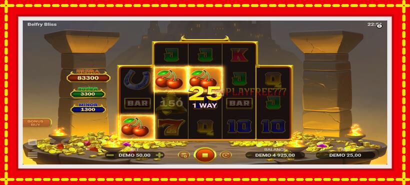 Slot machine Belfry Bliss with access to free game online, picture 3