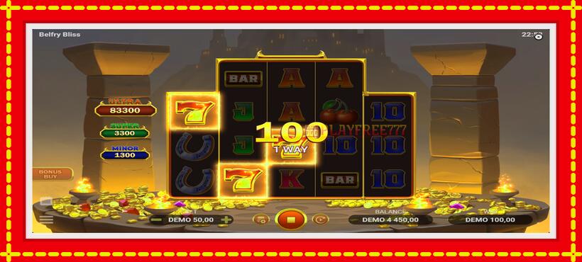 Slot machine Belfry Bliss with access to free game online, picture 4